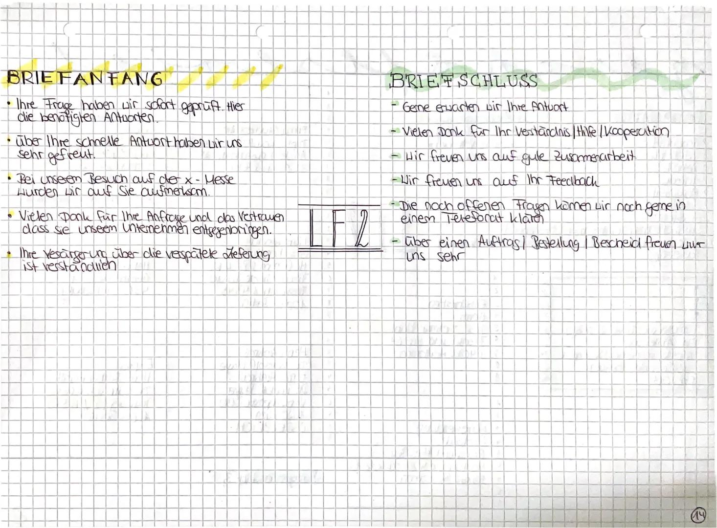 geschäftseriet
де
BESTANDTEILE
Anschrift
> Infoblock
Betreff
Anrede
> HamupHeil
> Schlussteil
Grußformel
Unternehmensbezeichnung + Unterschr