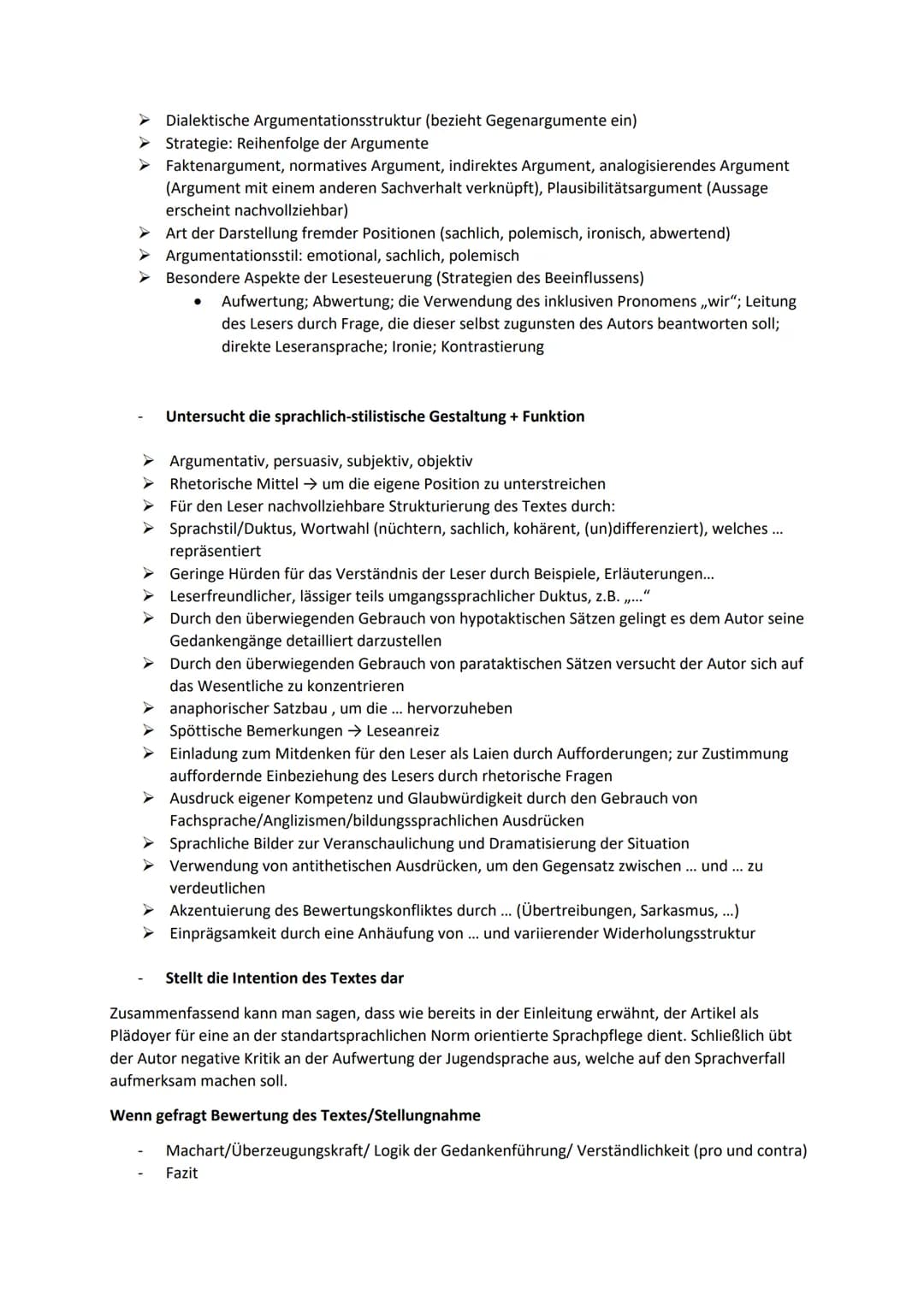 Aufgabe 1)
Einleitung
Verfasst eine aufgabenbezogene Einleitung: Nennung vom/von Autor/in, Titel, Textsorte,
Erscheinungsort und Erscheinung