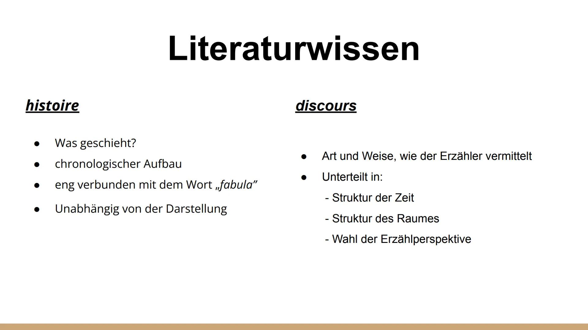 Die
Erzählstruktur
des Sandmanns
von C R # Gliederung

- Definition von *histoire* und *discours*

- Erzähler

- Erläuterung der drei Briefe