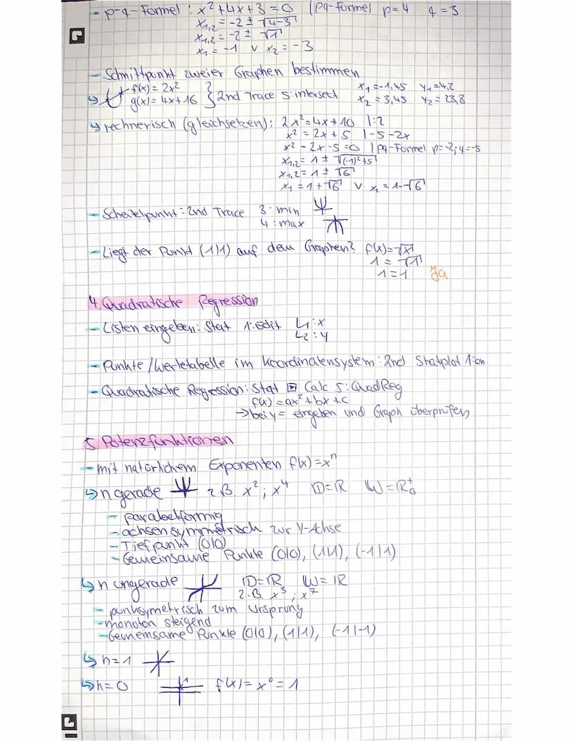 Mathe Mathearbeit
1. Lineare Funktionen
Stergong
-Funktionsgleichung: f(x) = mx +b
-Graph ist eine Gerade
Definitionsbereich (+- Stellen) : 
