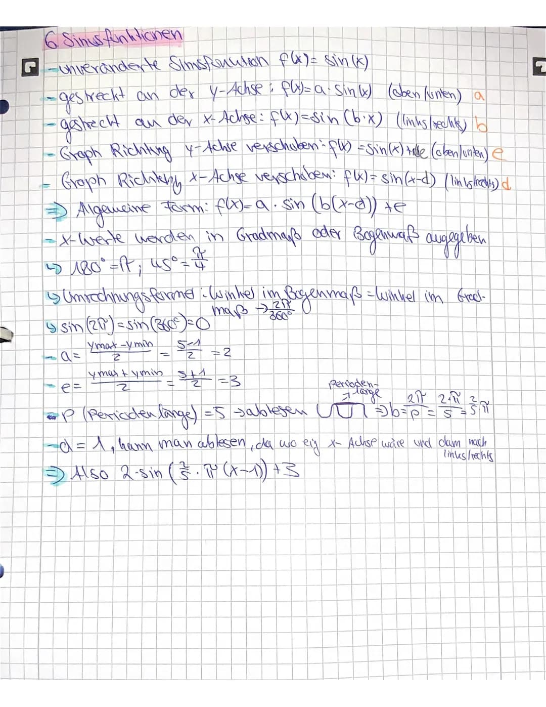 Mathe Mathearbeit
1. Lineare Funktionen
Stergong
-Funktionsgleichung: f(x) = mx +b
-Graph ist eine Gerade
Definitionsbereich (+- Stellen) : 