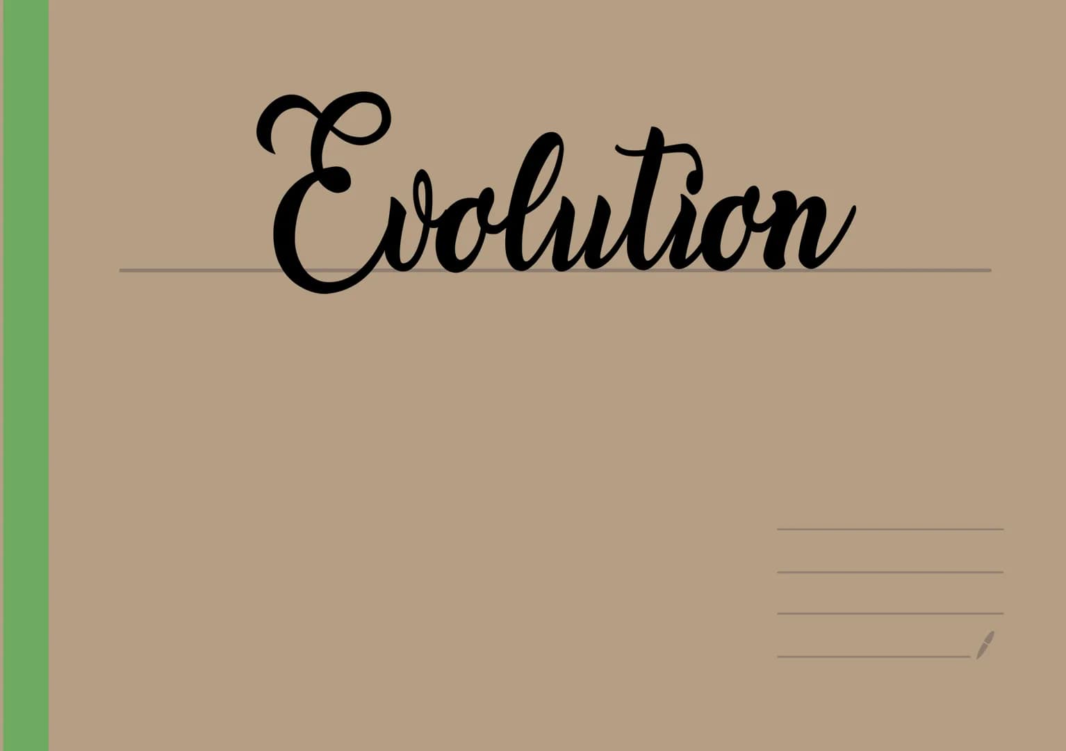 Evolution HOMOLOGIE
Einander entsprechende Strukturen und Merkmale bei verschiedenen
Arten, die auf gemeinsame Abstammung und auf gemeinsame
