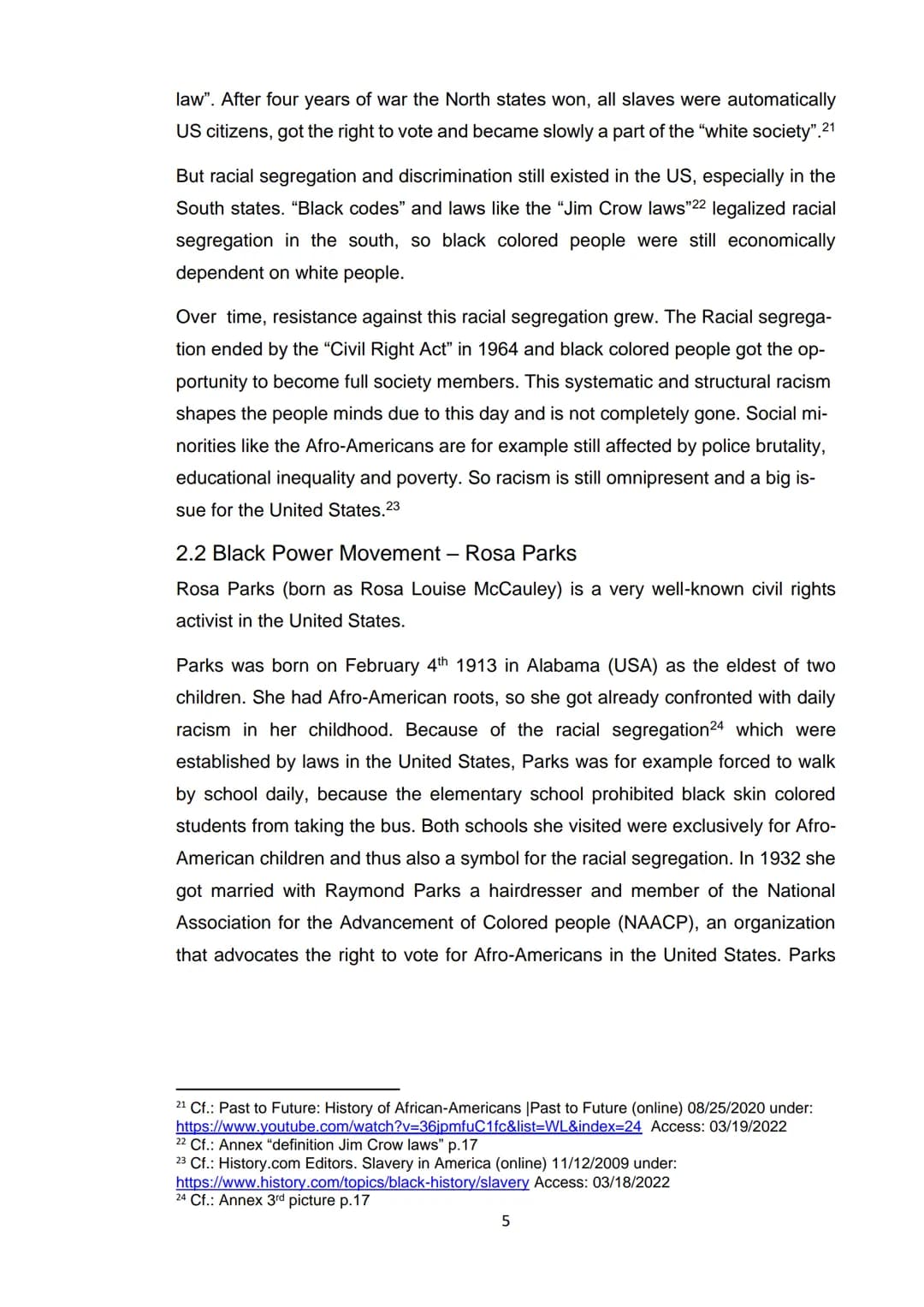 Term Paper
English Advanced Class
Submission Date: April 8th 2022
Black Lives Matter
Why "Black Lives Matter" and not "All Lives Matter"?
Hi