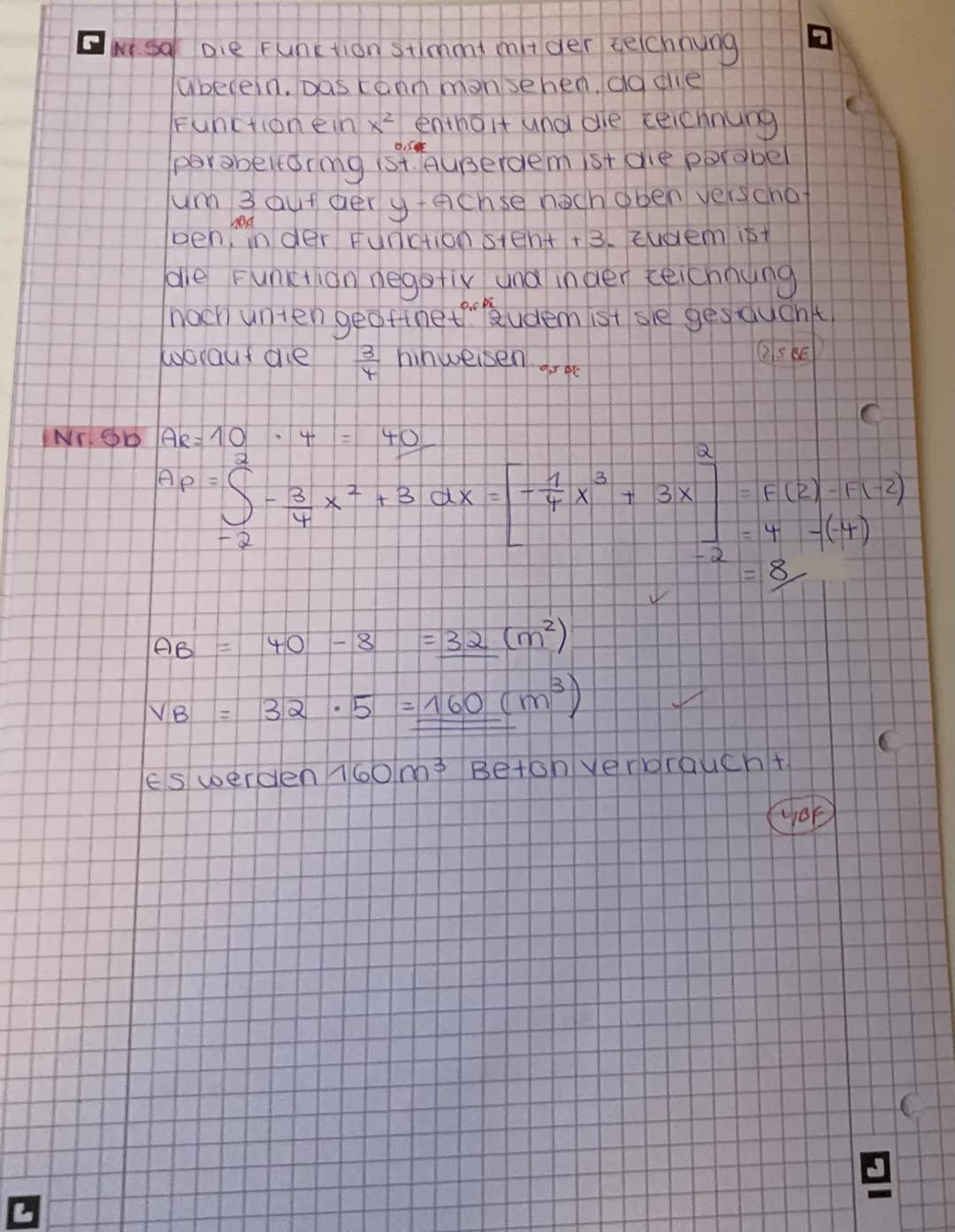 Name:
Klausur Integralrechnung Nr. 1 (Q1 GK)
Lösungs- und Rechenwege immer vollständig und nachvollziehbar angeben.
Aufgabe 1
Aufgabe 1 Best