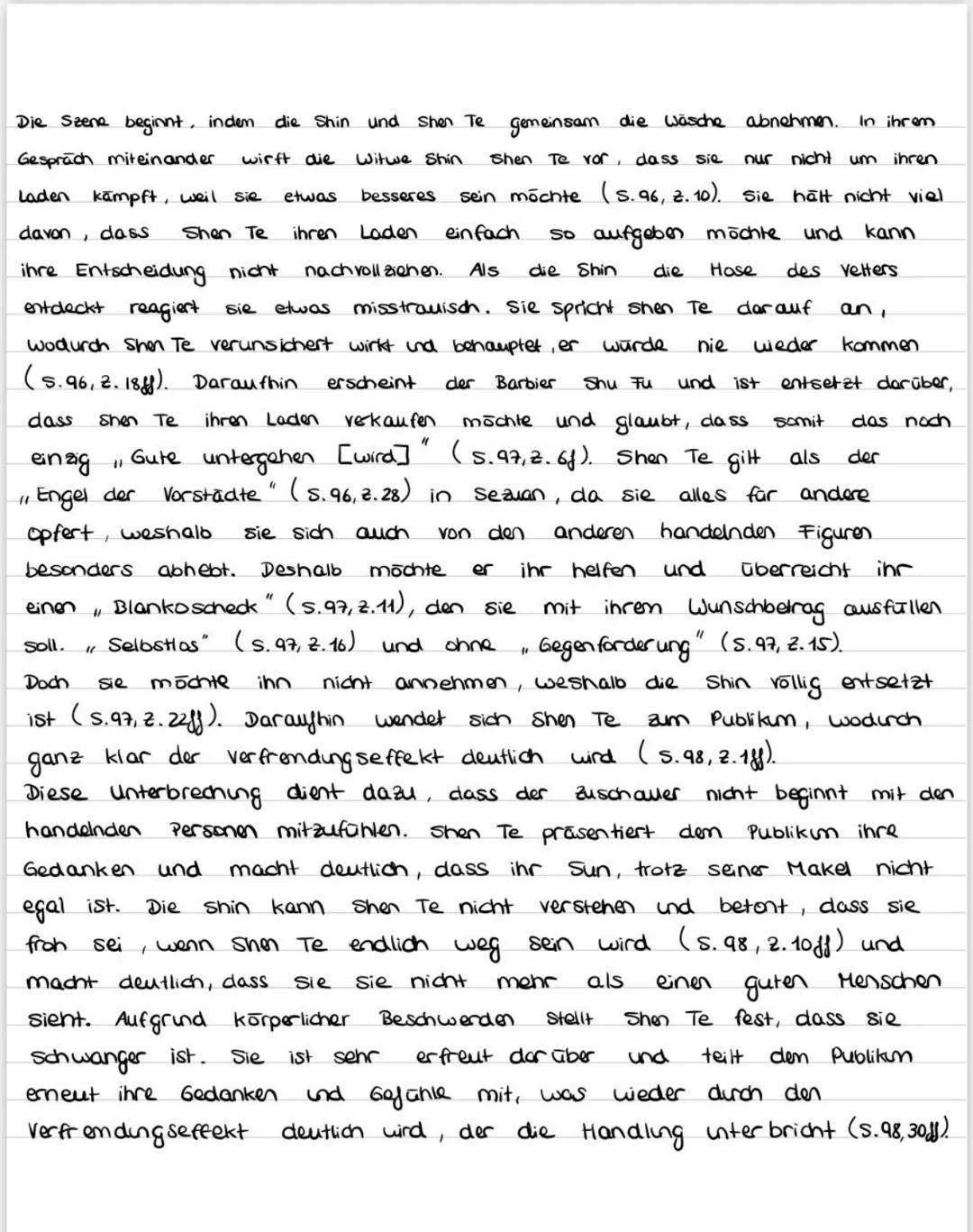 Szenenanalyse

Szene 7.

11.02.2021

Das siebte Kapitel aus den Drama, Der gute Mensch von sezuan", welches
im Jahr 1943 uhraufgeführt und v