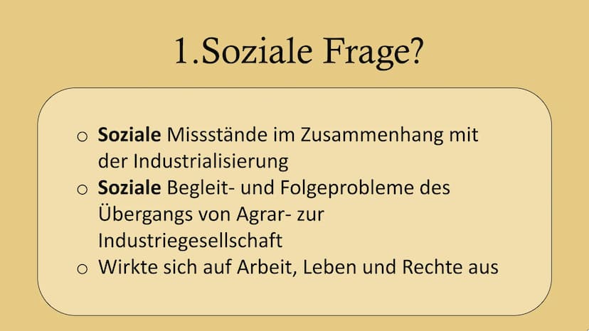 ·ªn·
+
Soziale Frage
Lösungsansätze der Kirche
Ein Vortrag von Lara, Vivien, Nelly und Lina Gliederung
1. Soziale Frage ?
2.Lösungsansätze
d
