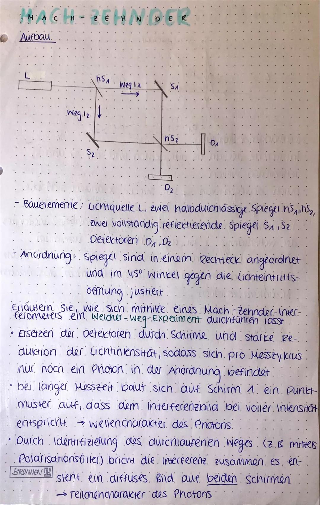 Quantenobjekte

Inhaltsbezogene Kompetenzen

*   beschreiben das Experiment mit
der Elektronenbeugungsröhre.

*   ermitteln die Wellenlänge 