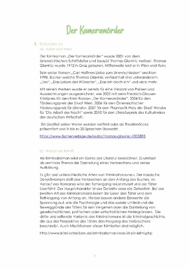 Know Der Kameramörder thumbnail