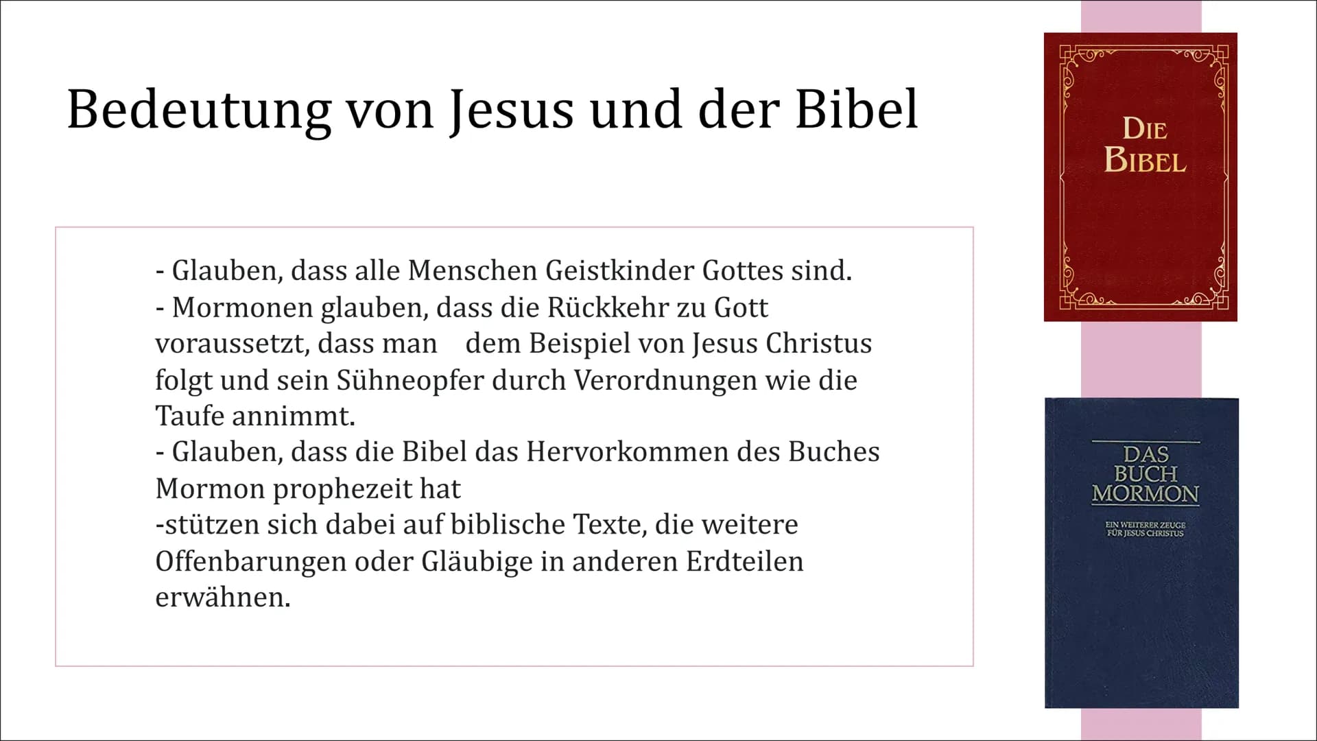 THH
Mormonen
Eine Präsentation von Fabiana und Philipp D. DAS
BUCH
MORMON
EIN WEITERER ZEUGE
FÜR JESUS CHRISTUS
3
Inhaltsangabe
- Was sind M