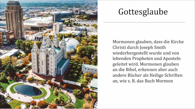 THH
Mormonen
Eine Präsentation von Fabiana und Philipp D. DAS
BUCH
MORMON
EIN WEITERER ZEUGE
FÜR JESUS CHRISTUS
3
Inhaltsangabe
- Was sind M