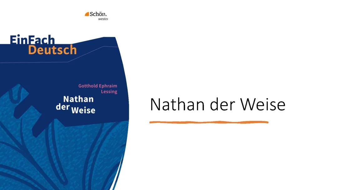 Nathan der Weise: Handlungsverlauf und Figurenanalyse von Lessing