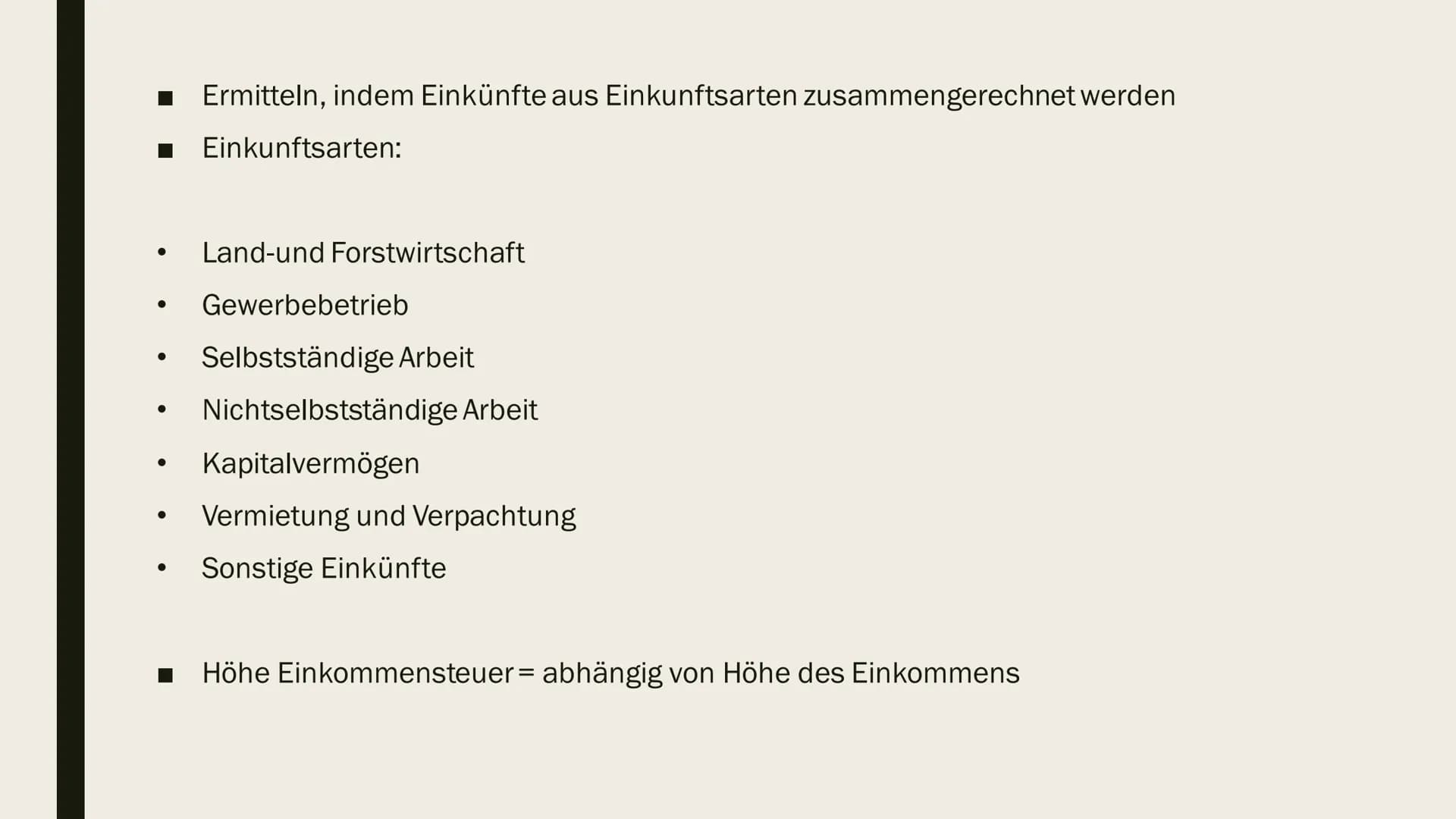 EINKOMMENSTEUER
Und Einkommensteuererklärung Gliederung
Was ist die Einkommensteuer?
Wer zahlt wie viel Steuern?
■ Freibetrag
Einkommensteue