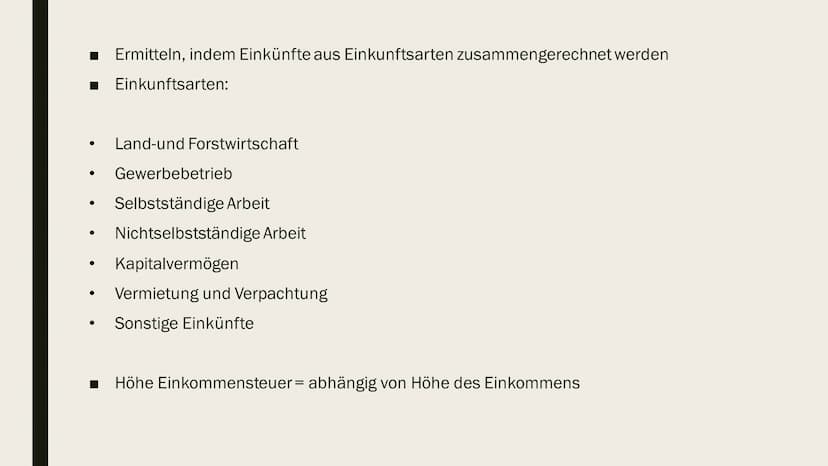 EINKOMMENSTEUER
Und Einkommensteuererklärung Gliederung
Was ist die Einkommensteuer?
Wer zahlt wie viel Steuern?
■ Freibetrag
Einkommensteue