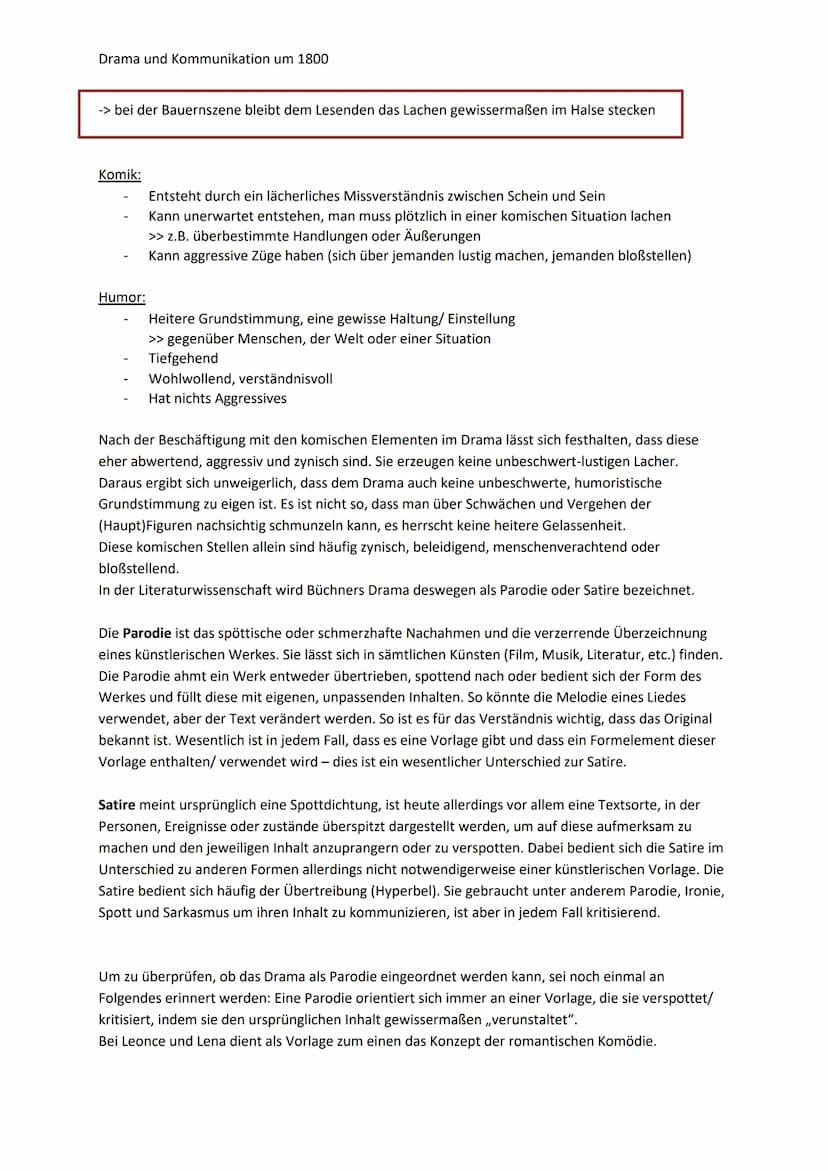 Drama und Kommunikation um 1800
Figurenkonstellation vom Buch Leonce und Lena:
König Peter
Valerio
Freunde und
bisschen der
Unterhalter
Prin