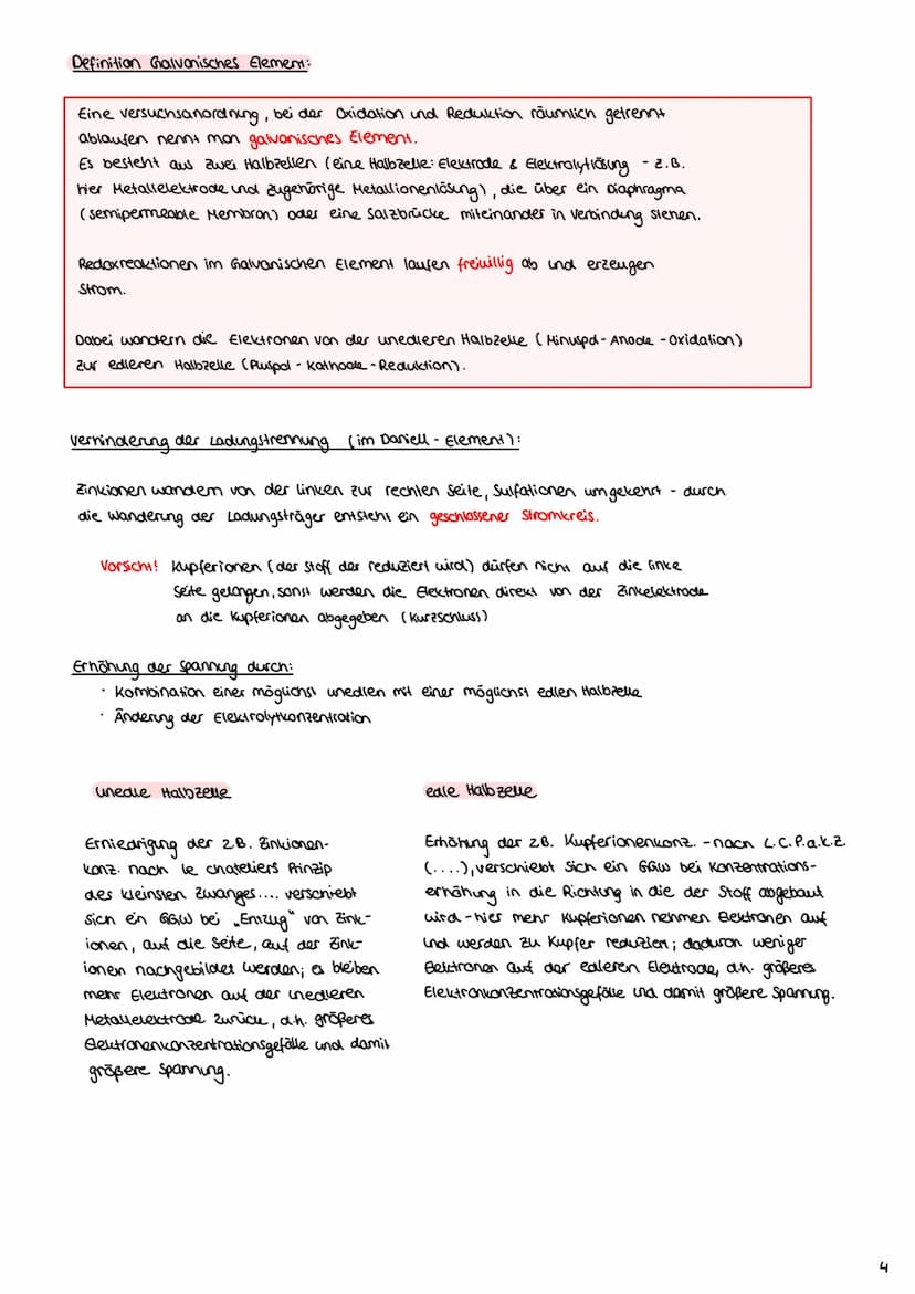 Elektrochemie
1. Redoxreaktionen
1.1 Wiederholung Grundlagen
Beispiel Redoxreaktion:
Fe ³+
Elektronenabgabe, Oxidation
+ K
wichtig:
Elektron