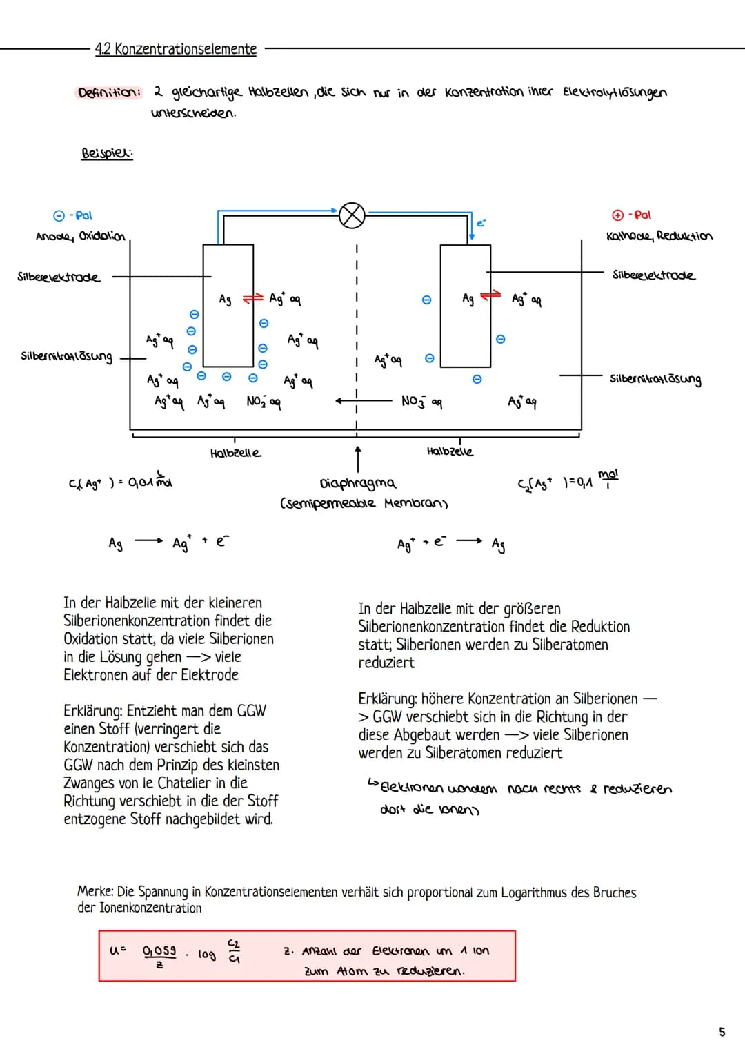 Elektrochemie
1. Redoxreaktionen
1.1 Wiederholung Grundlagen
Beispiel Redoxreaktion:
Fe ³+
Elektronenabgabe, Oxidation
+ K
wichtig:
Elektron