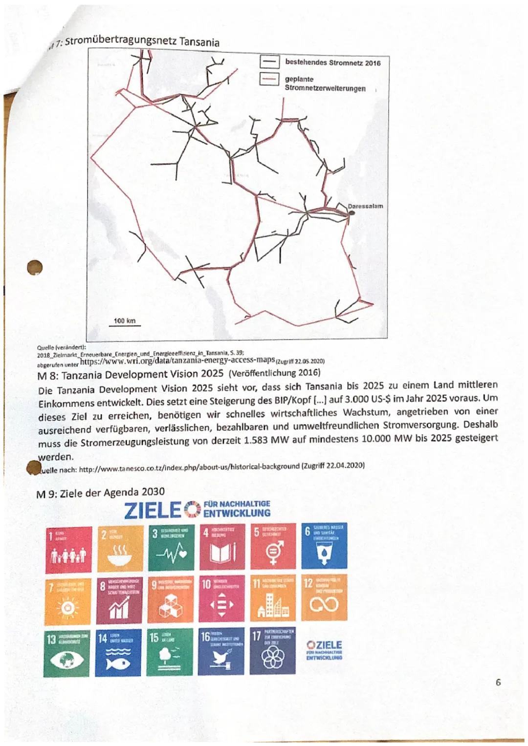 Name:
Thema: Infrastrukturausbau als nachhaltiger Entwicklungsimpuls? - Das Stiegler's Gorge
Aufgaben:
Staudammprojekt in Tansania
1. Lokali