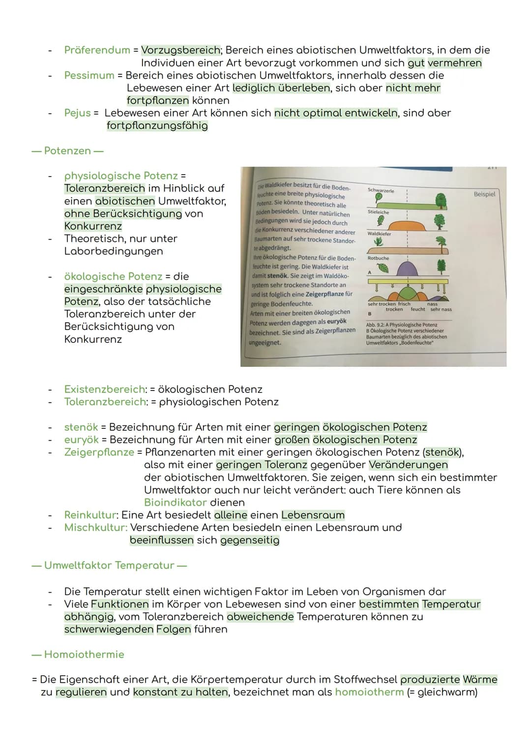 - Komponenten eines Ökosystems
Übersicht Ökologie
Biosphäre
= die Gesamtheit der Ökosysteme auf der Erde
Ökosystem
= eine funktionelle Einhe