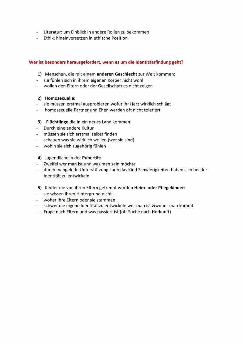 Identitätskonzept nach Lothar Krappmann
Das ,,interaktionistische Modell" von Lothar Krappmann besagt, dass sich das Individuum
über die Spr