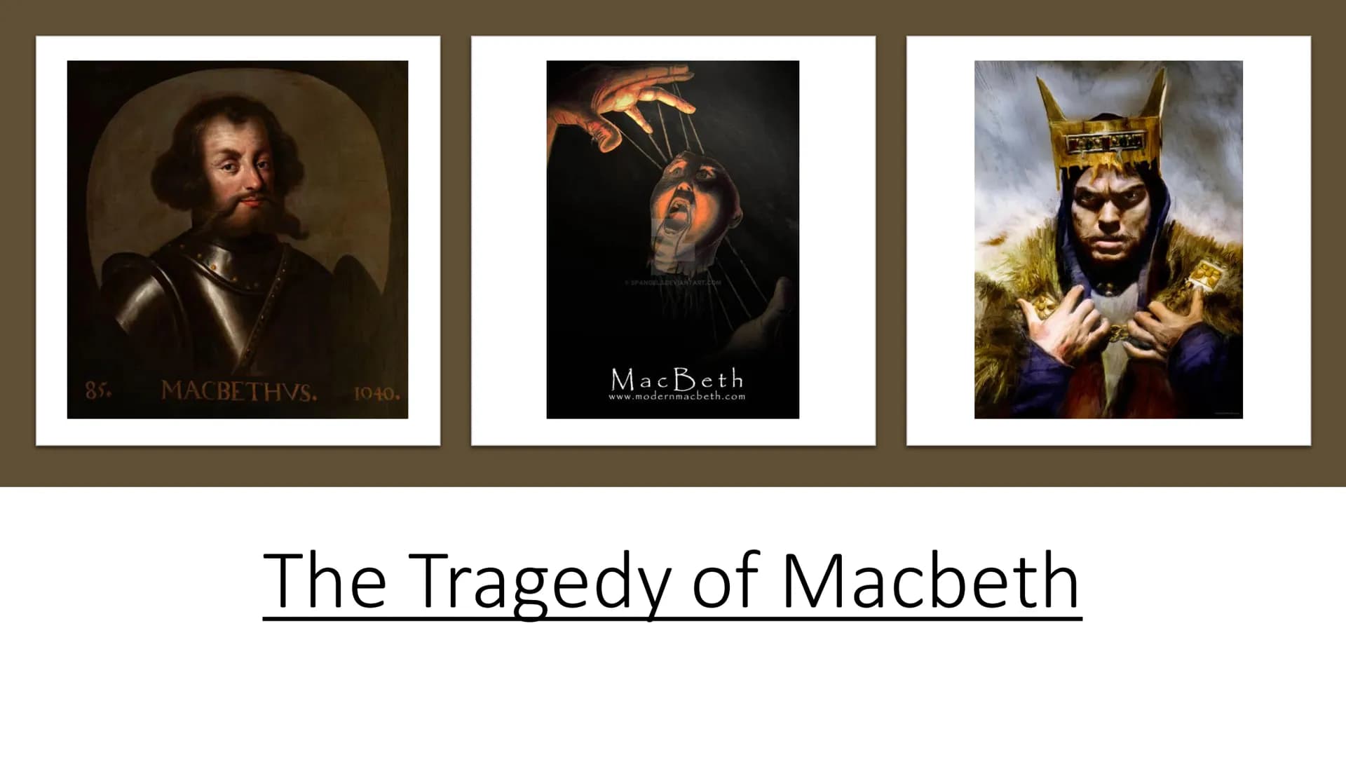 85.
MACBETHVS. 1040.
SPANGELADEVIANTART.COM
MacBeth
www.modernmacbeth.com
The Tragedy of Macbeth • Short overview
• Character constellation
