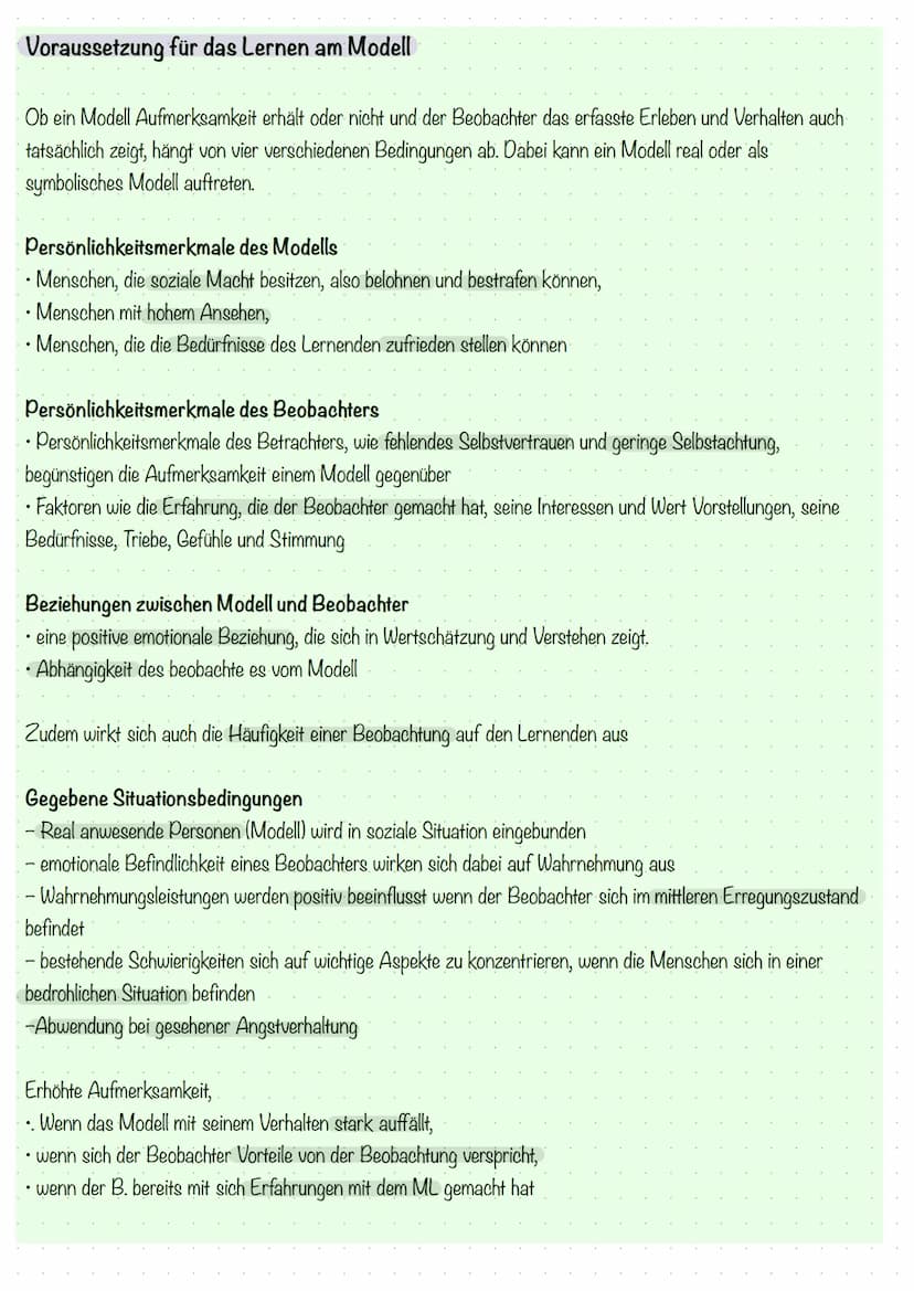Das Lernen am Modell
Entdecker: Albert Bandura (1925)/führender Psychologe
Theorie: Kognitivsmus
(Beobachtungslernen).
Definition
Lernen am 