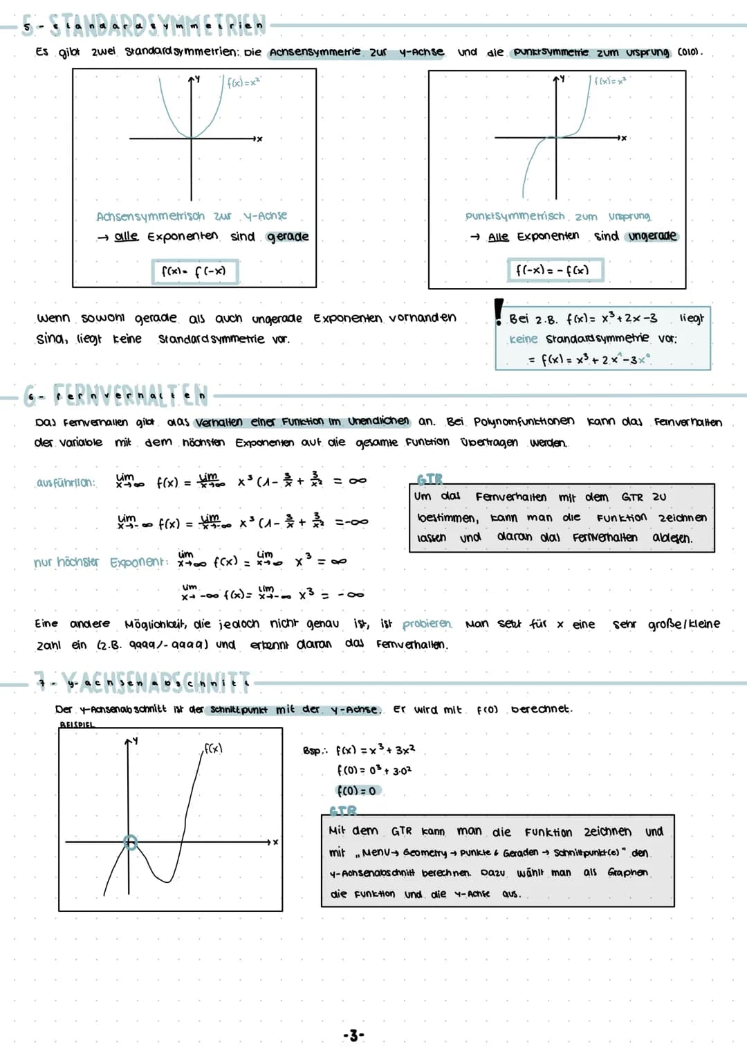 KURYENDISKUSSION ZUSAMMENFASSUNG
4-ABLEITUNGEN BILDEN
Die Ableitung einer Funktion gilot ihre Steigung an.
Die allgemeine Famel lautet:
f(x)