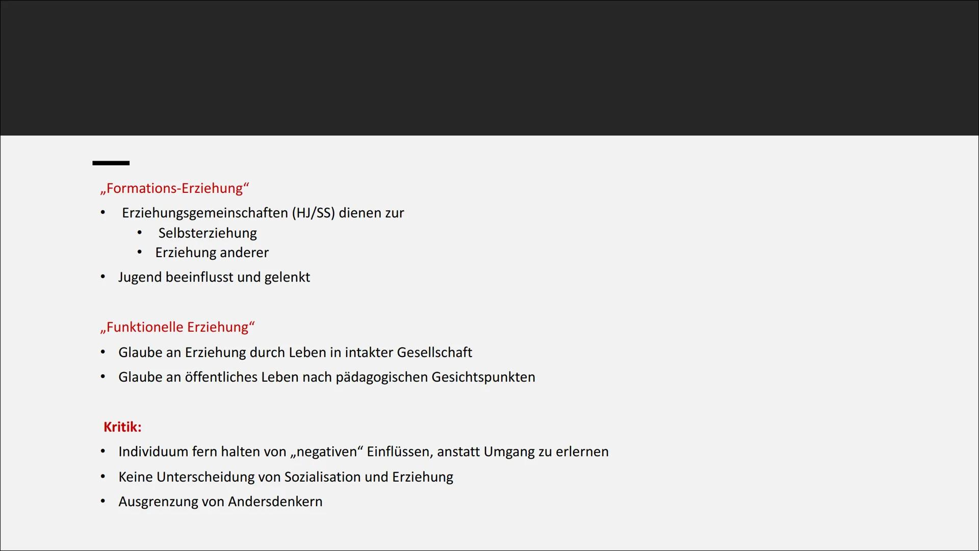 Erziehung im
Nationalsozialismus
Eine Präsentation von Lilith
55
45)
5 Inhaltsverzeichnis
|
1.
2.
3.
4.
5.
6.
7.
8.
9.
10.
11.
12.
13.
Erzie