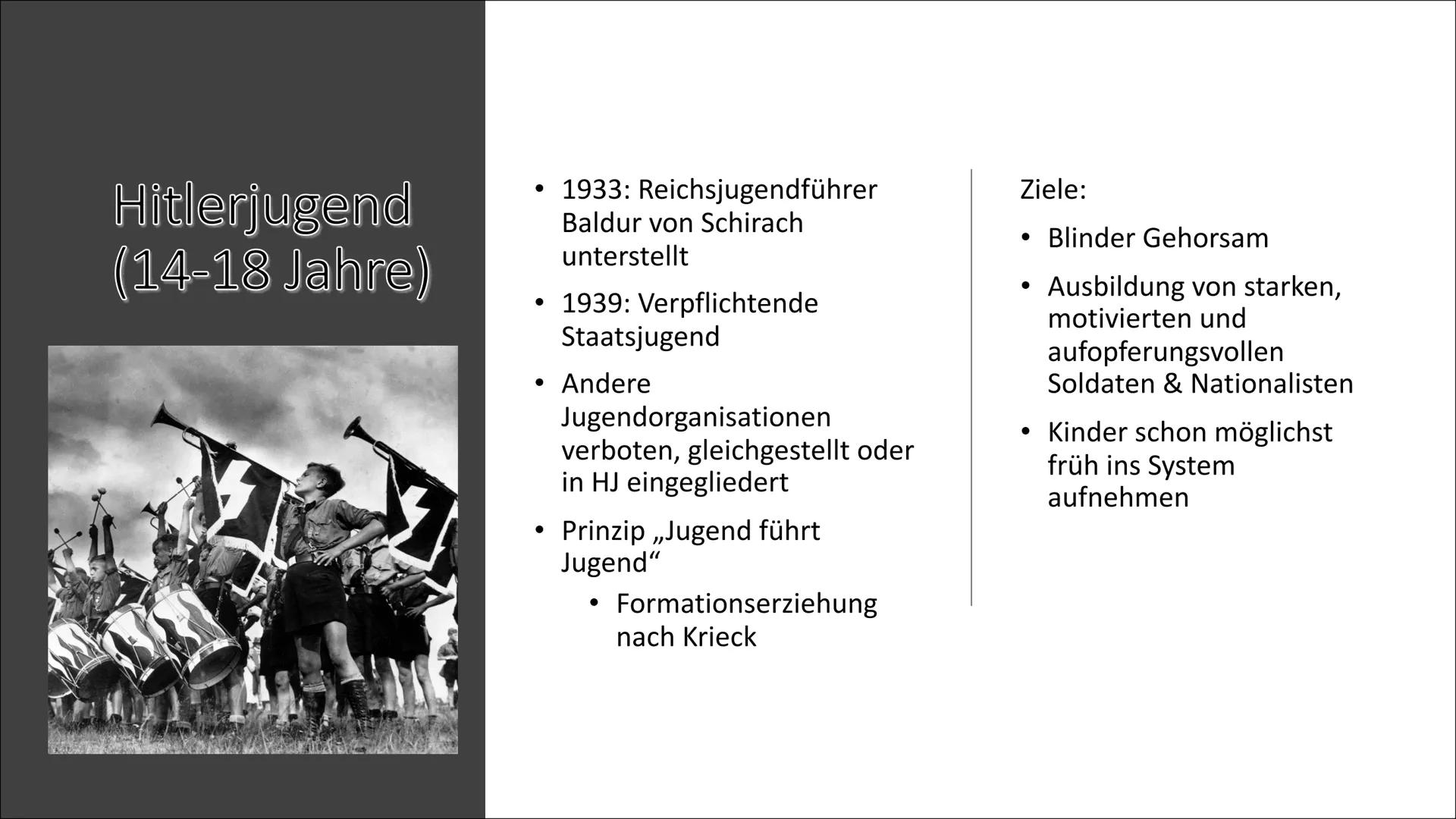 Erziehung im
Nationalsozialismus
Eine Präsentation von Lilith
55
45)
5 Inhaltsverzeichnis
|
1.
2.
3.
4.
5.
6.
7.
8.
9.
10.
11.
12.
13.
Erzie