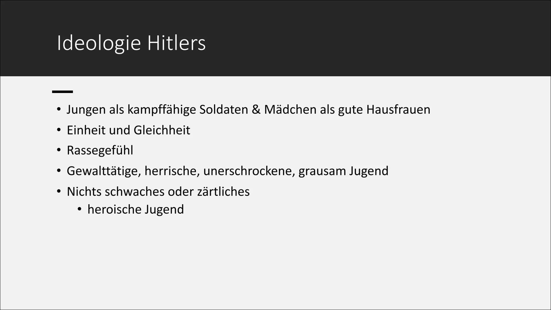 Erziehung im
Nationalsozialismus
Eine Präsentation von Lilith
55
45)
5 Inhaltsverzeichnis
|
1.
2.
3.
4.
5.
6.
7.
8.
9.
10.
11.
12.
13.
Erzie