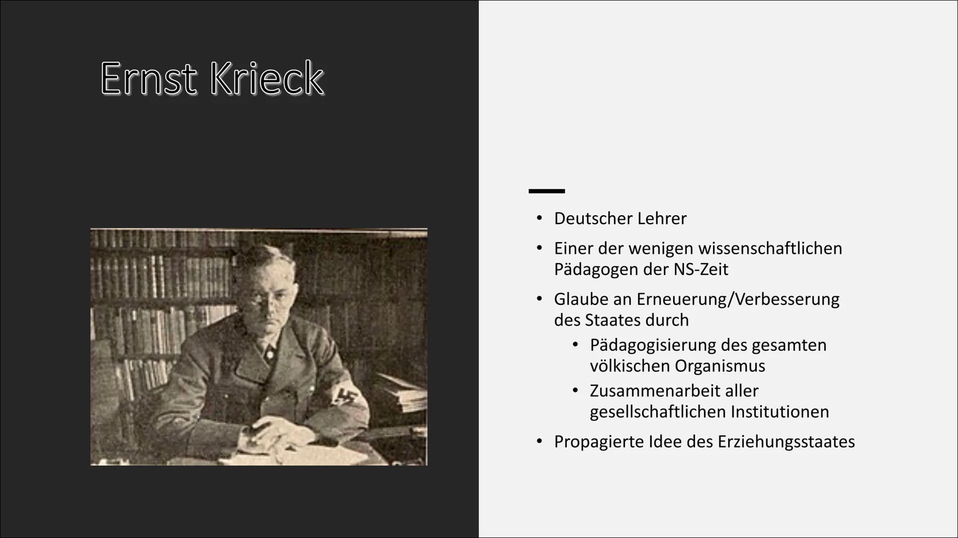 Erziehung im
Nationalsozialismus
Eine Präsentation von Lilith
55
45)
5 Inhaltsverzeichnis
|
1.
2.
3.
4.
5.
6.
7.
8.
9.
10.
11.
12.
13.
Erzie