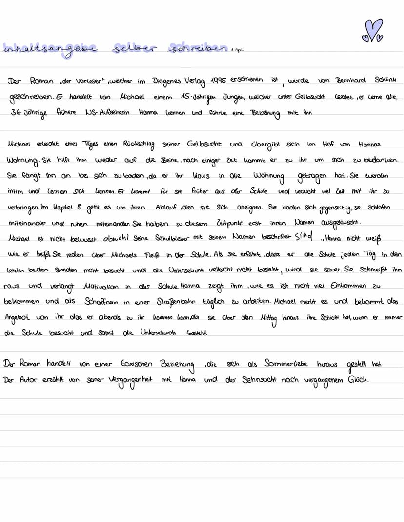 Beziehung zwischen
•Belastbarkeit
Michael und Hanna
• keine Gewalt
geliebt werden
BEZIEHUNG
Mühe
• (ayalität / Treve
Versöhnung/Verziehen
ge