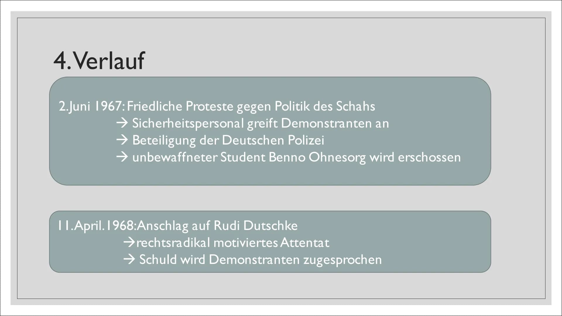 1968
BILD
WELT
STUDENTEN
MORD
bilst
ht
Sch
Kn
11
DIE 1968ER-
BEWEGUNG
Von Sarah Huber
- Gliederung
1.Was ist die 68er-Bewegung
2.Ursachen
3.