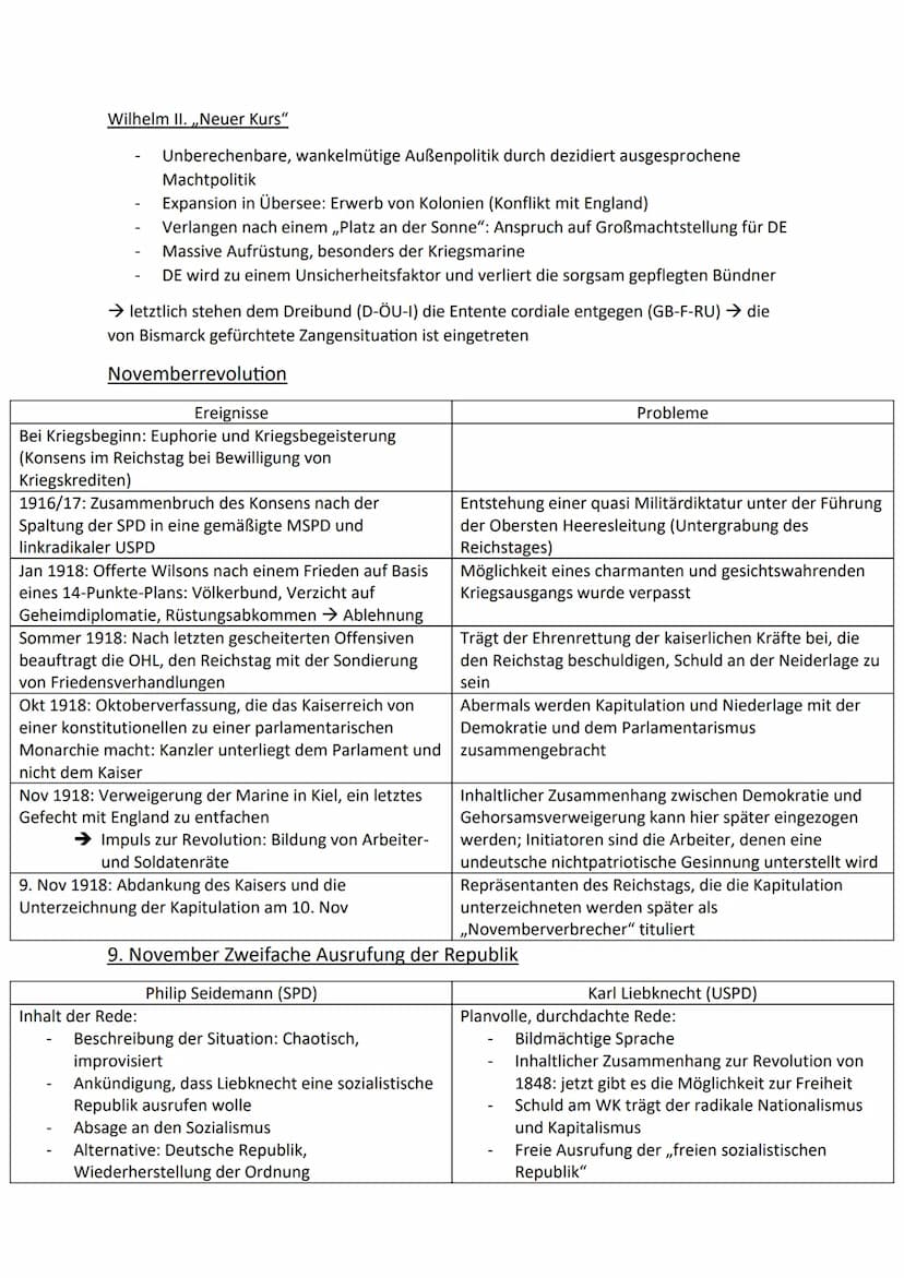Begriffsbestimmung
ABI Zusammenfassung Geschichte
Revolution: plötzliche strukturelle Veränderung, oft durch gewaltsame Intervention
Nach de