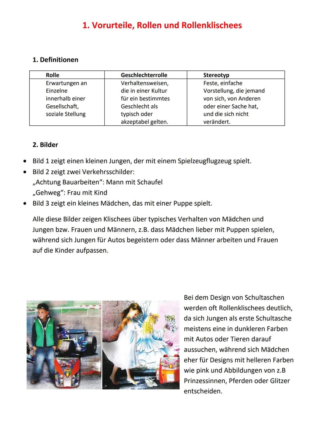 
<h2 id="erwartungenandasportfolio">Erwartungen an das Portfolio</h2>
<p>Im Unterricht haben wir gelegentlich über Geschlechterverhältnisse 