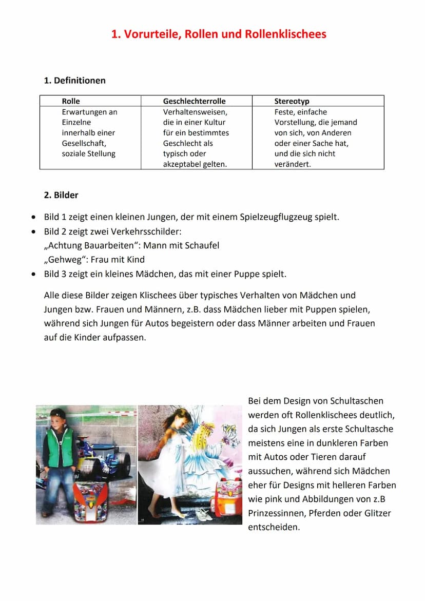 
<h2 id="erwartungenandasportfolio">Erwartungen an das Portfolio</h2>
<p>Im Unterricht haben wir gelegentlich über Geschlechterverhältnisse 