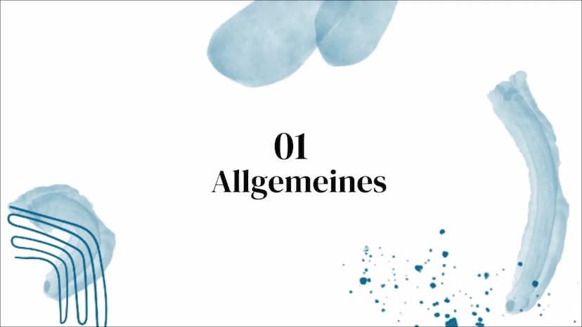 Organspende
&
Organtransplantation Organspende
&
Organtransplantation 01
Allgemeines
Was ist eine
Organspende/
Organtransplantation?
Glieder