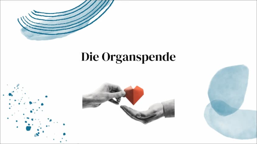 Organspende
&
Organtransplantation Organspende
&
Organtransplantation 01
Allgemeines
Was ist eine
Organspende/
Organtransplantation?
Glieder