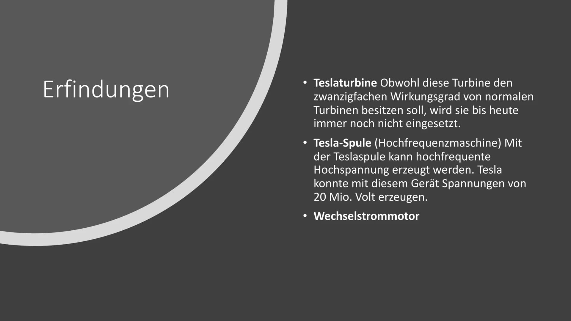 1 Allgemeines
Nikola Tesla
* 10. Juli 1856 in Smiljan
† 7. Januar 1943 in New York, USA
Erfinder, Physiker und Elektroingenieur
zahlreiche N