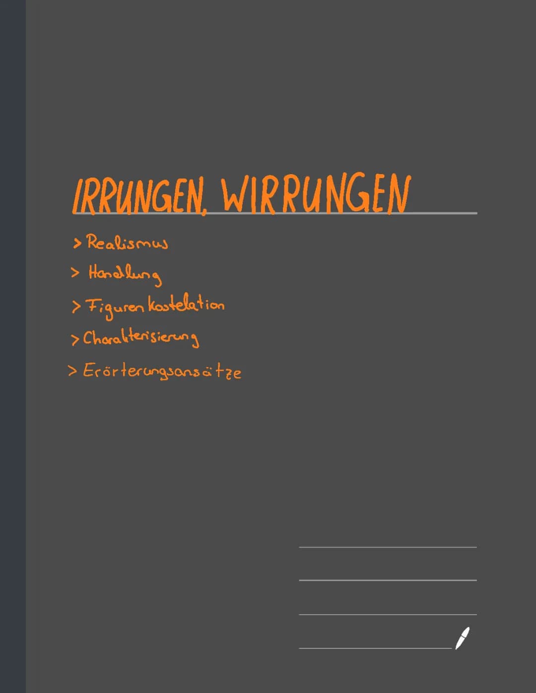 Irrungen,Wirrungen von Tehodor Fontane