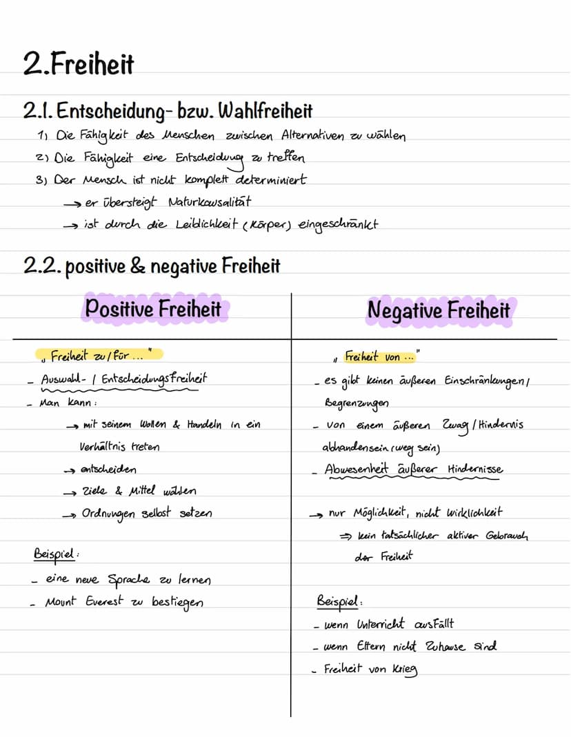 1.Einführung
1.1. Ist das Mensch selbstbestimmt oder fremdbestimmt?
autonom
determiniert
Determination. Die Entscheidungen | Handlungen des 