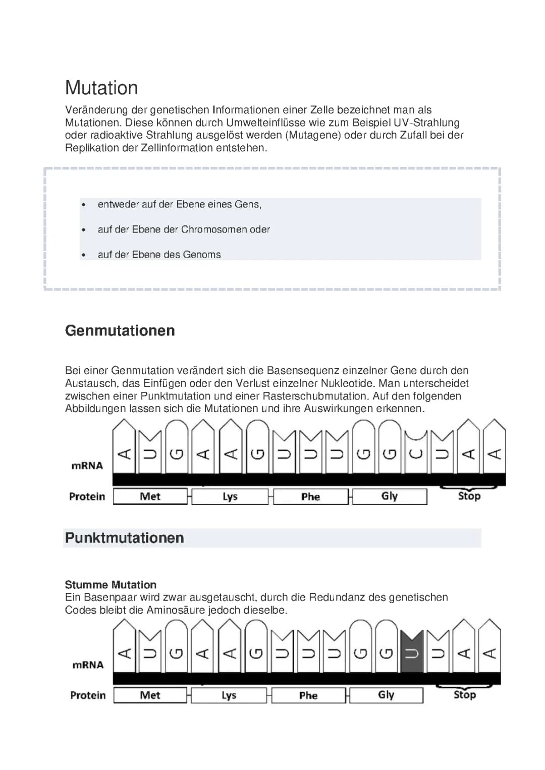 Mutationen