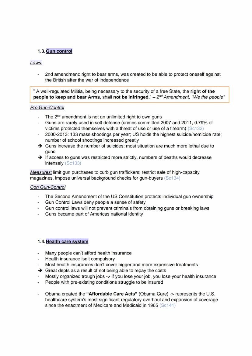 Englisch Abitur/Kommunikationsprüfung - FOCUS: UNITED STATES
1.1. American Society
1.1.a. Patriotism:
Definition: "Patriotism or national pr