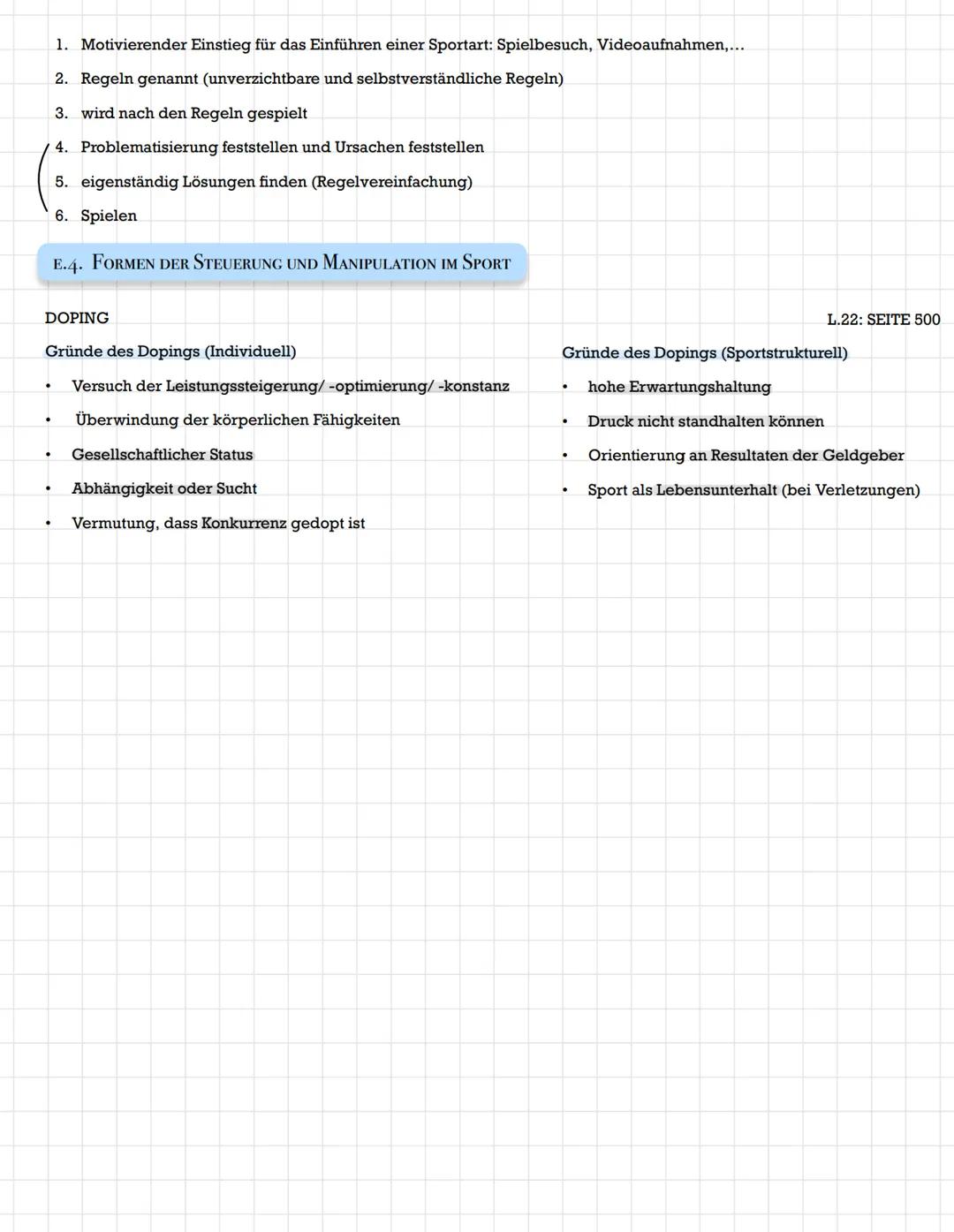 SPORT LK
ABITUR abitur.nrw
Leistungskurs
Inhaltsfeld a:
Bewegungsstruktur
und Bewegungslernen
Prinzipien und Konzepte Gestaltungskriterien
d