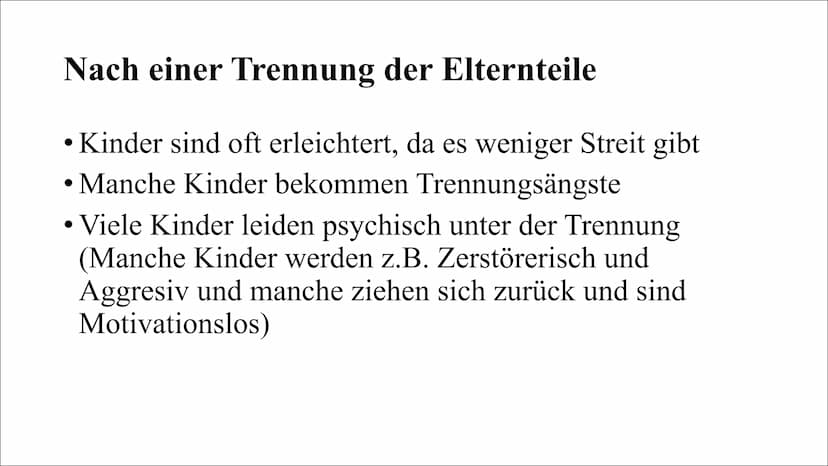 Formen des Zusammenlebens
Scheidungen, Alleinerziehende und die daraus folgenden Patchwork Familien
.L 0 0 Inhalt der Präsentation
Scheidung