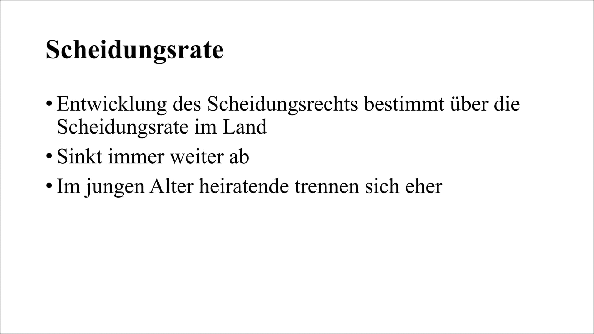 Formen des Zusammenlebens
Scheidungen, Alleinerziehende und die daraus folgenden Patchwork Familien
.L 0 0 Inhalt der Präsentation
Scheidung