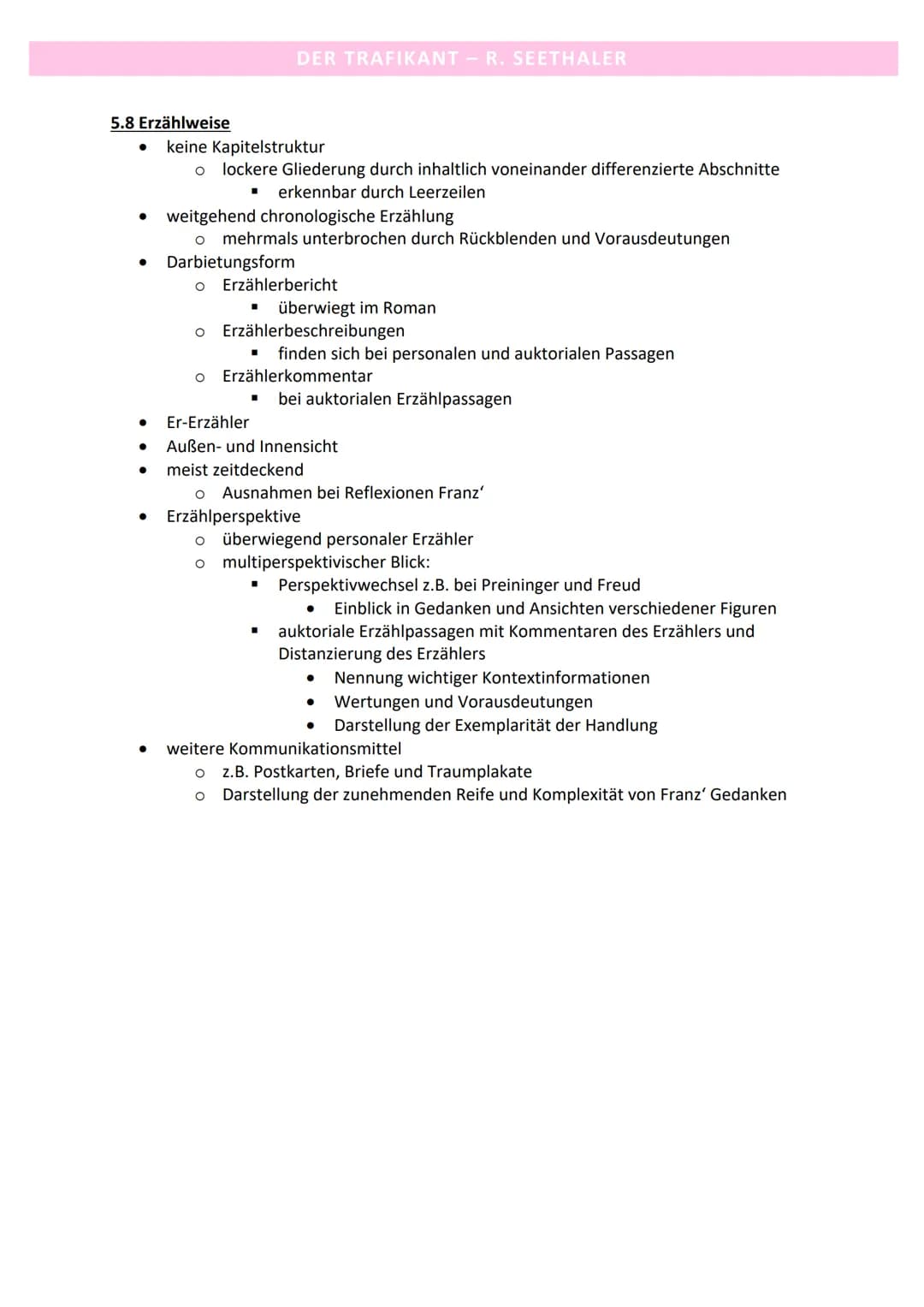 5.1 Robert Seethaler
5.1.1 Biografie
●
●
5.1.2 Werke
●
●
●
●
●
●
●
5.2 zeitgeschichtlicher Hintergrund
●
DER TRAFIKANT – R. SEETHALER
am 07.