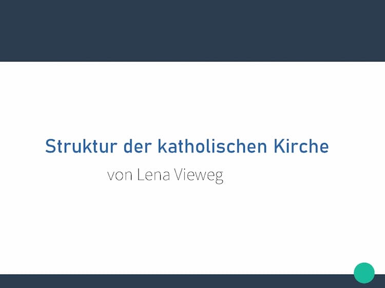 Know Struktur der katholischen Kirche thumbnail
