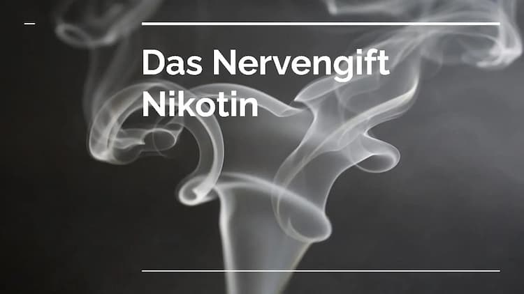 Know Das Nervengift Nikotin PowerPoint thumbnail