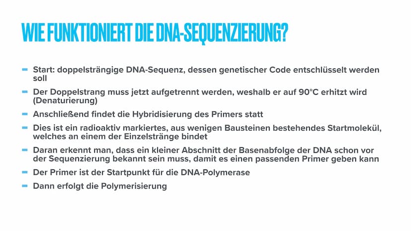 03.09.21
DNA-SEQUENZIERUNG
Eine Präsentation von Marie Reinhold THEMENÜBERSICHT
1. Was ist DNA-Sequenzierung?
2. Wofür braucht man die DNA-S