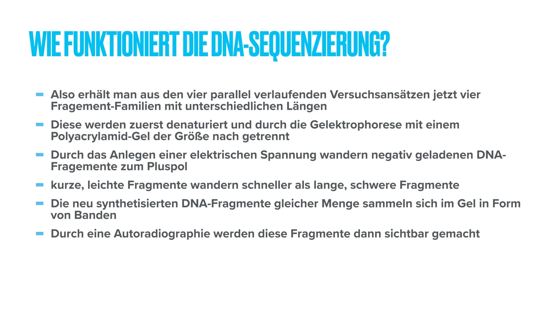 03.09.21
DNA-SEQUENZIERUNG
Eine Präsentation von Marie Reinhold THEMENÜBERSICHT
1. Was ist DNA-Sequenzierung?
2. Wofür braucht man die DNA-S
